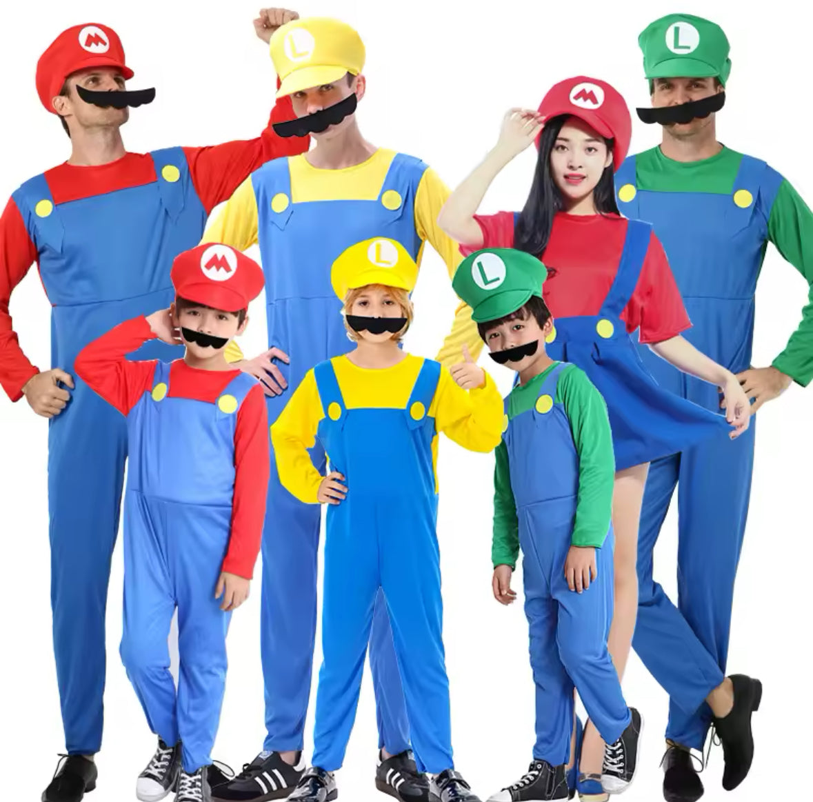 Mario und Luigi Kostüm