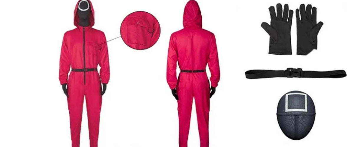 Squid Game Wächter Kostüm