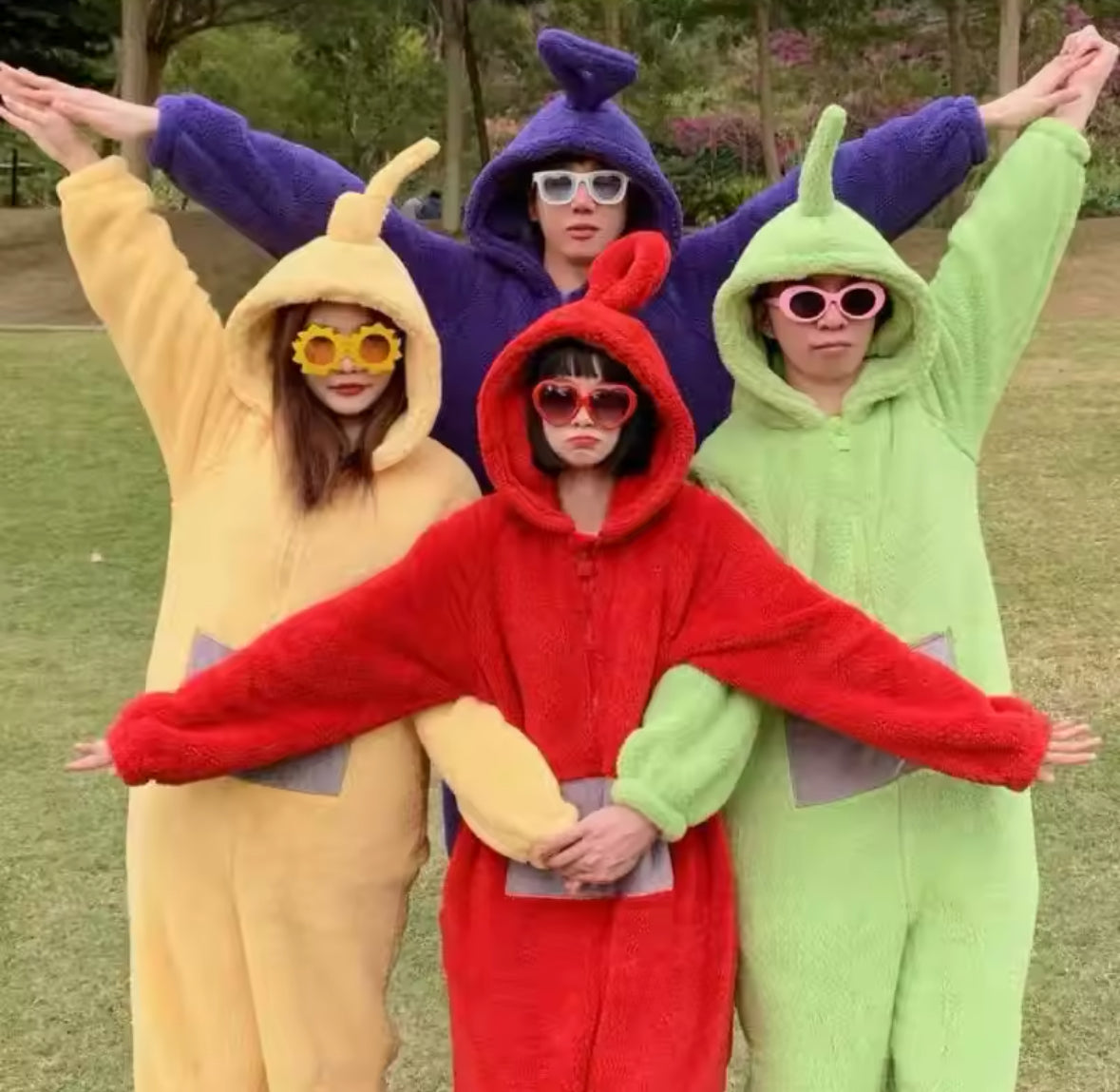 Teletubbie Ganzkörper Kostüm