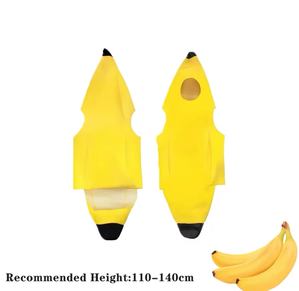 Klassisches Bananen Ganzkörper Kostüm