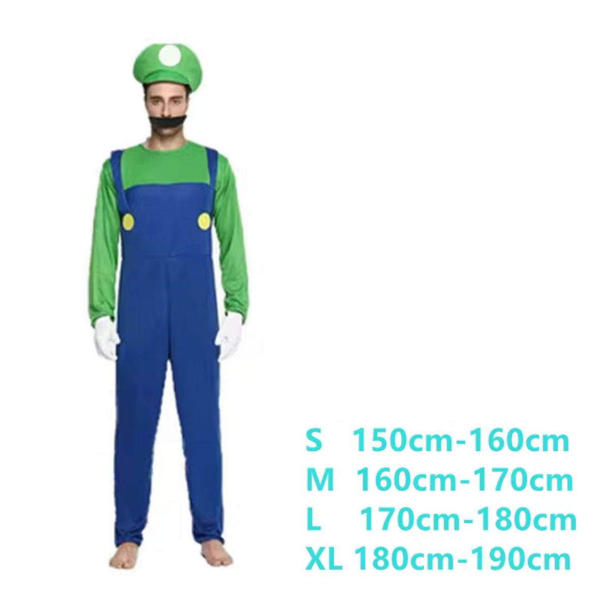 Mario und Luigi Kostüm
