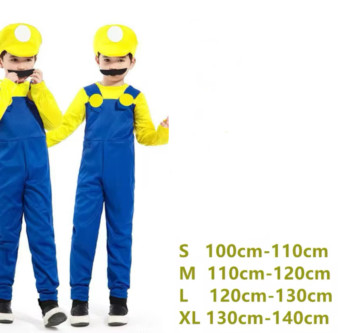 Mario und Luigi Kostüm