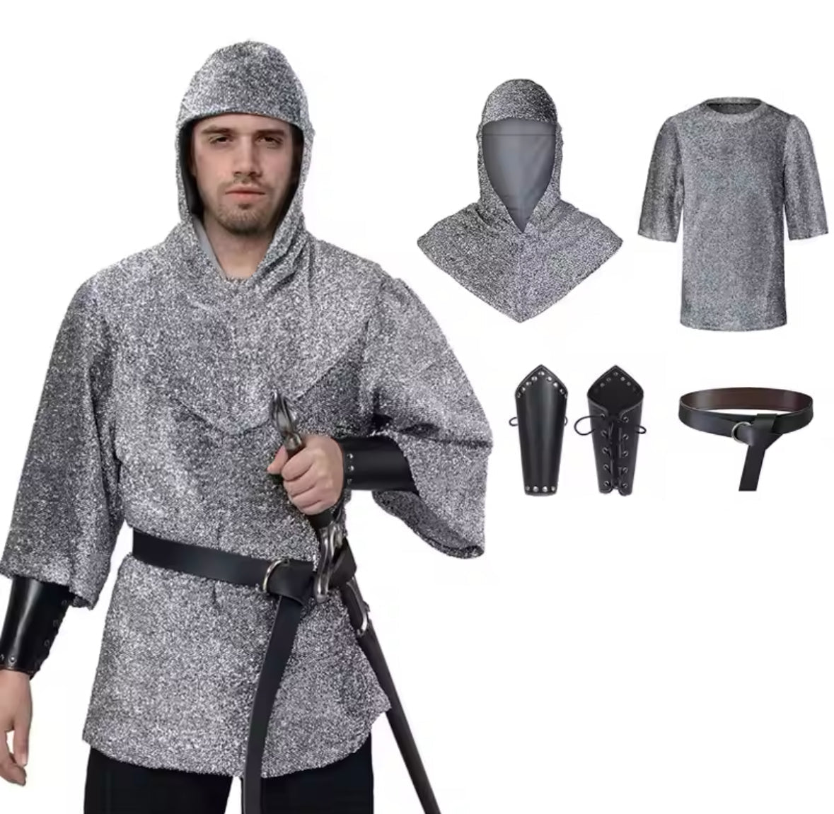 Ritter Knappen Kostüm