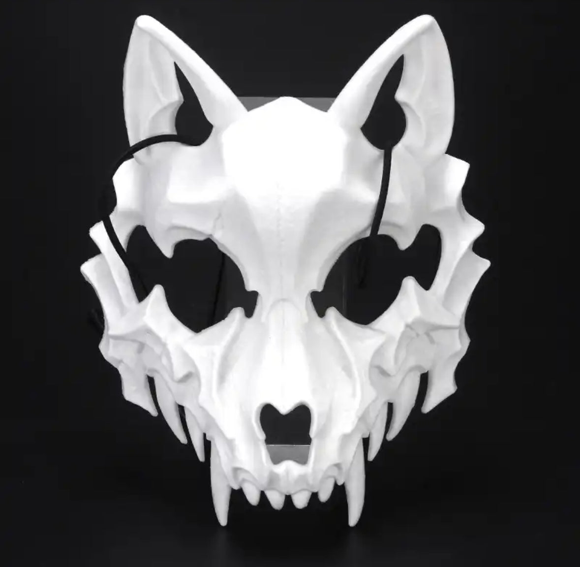 Tier Maske im Knochen Style