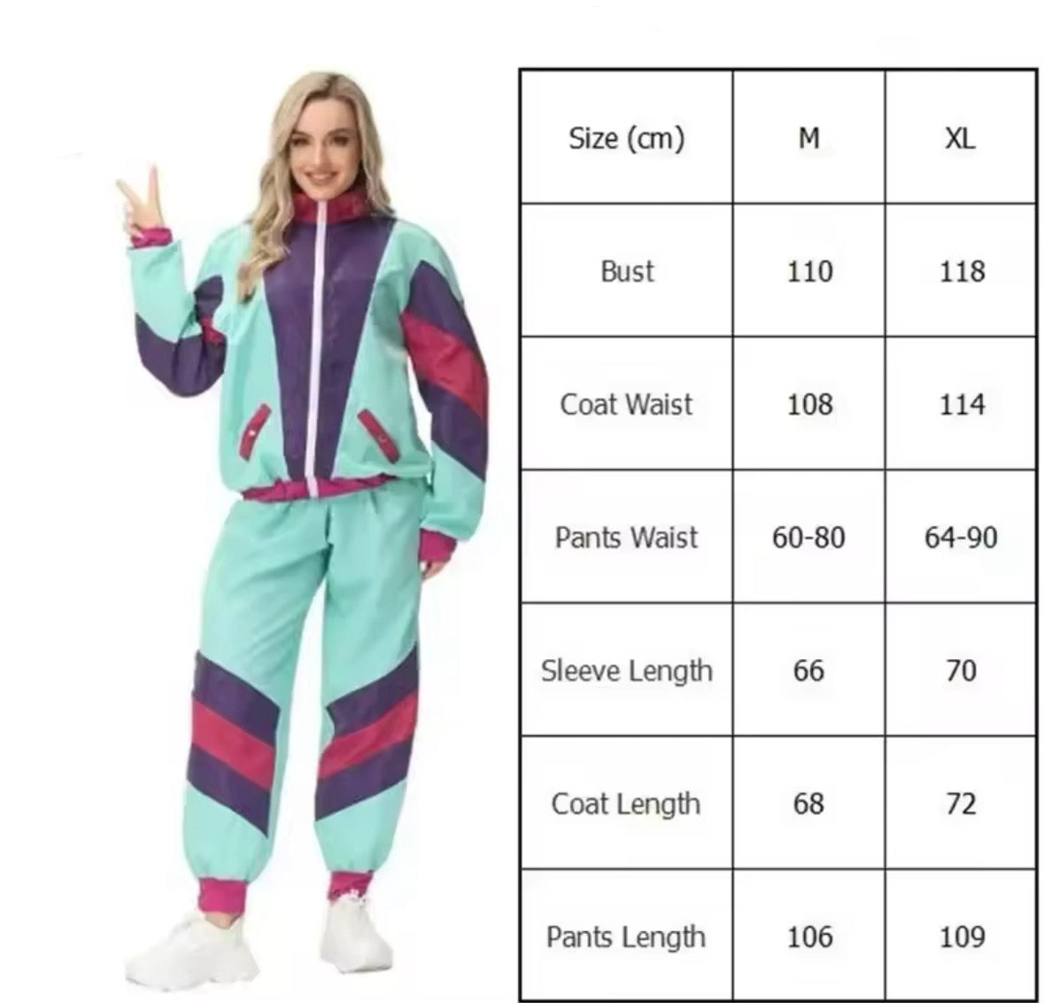 80er Jahre Disco Vintage Kostüm