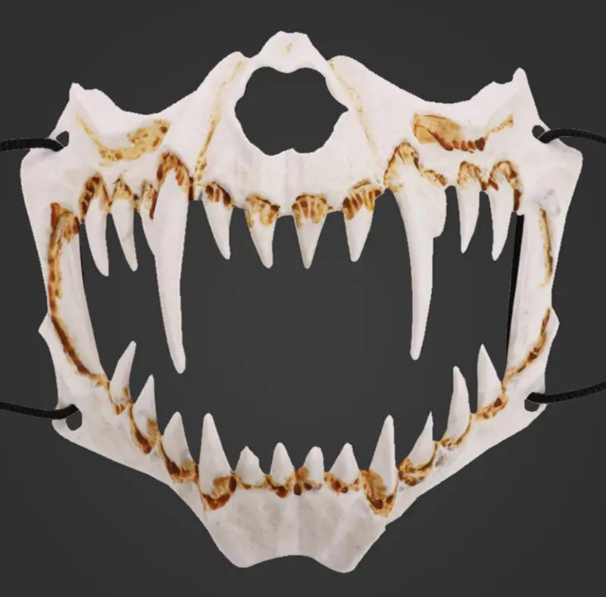 Tier Maske im Knochen Style