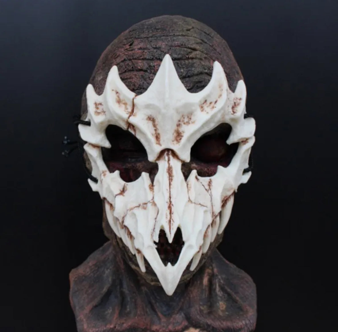 Tier Maske im Knochen Style