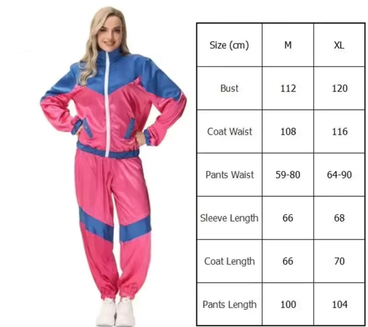 80er Jahre Disco Vintage Kostüm