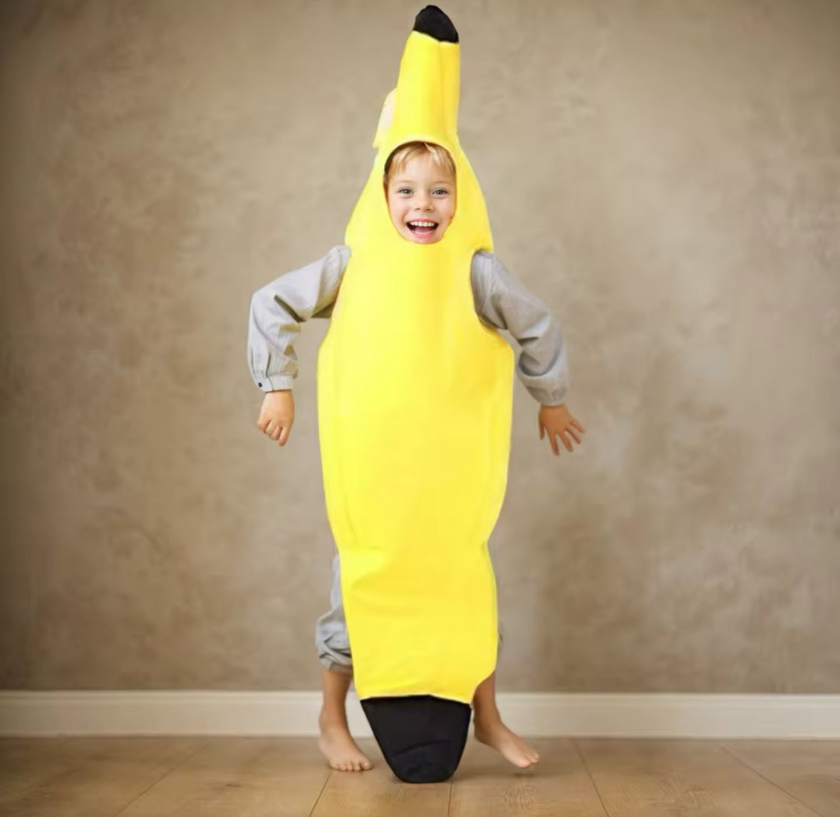 Klassisches Bananen Ganzkörper Kostüm