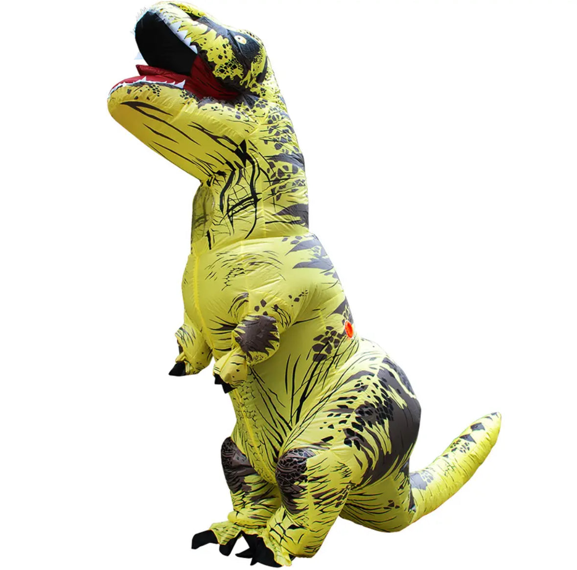 Aufblasbares XXL T-Rex Dinosaurier Kostüm