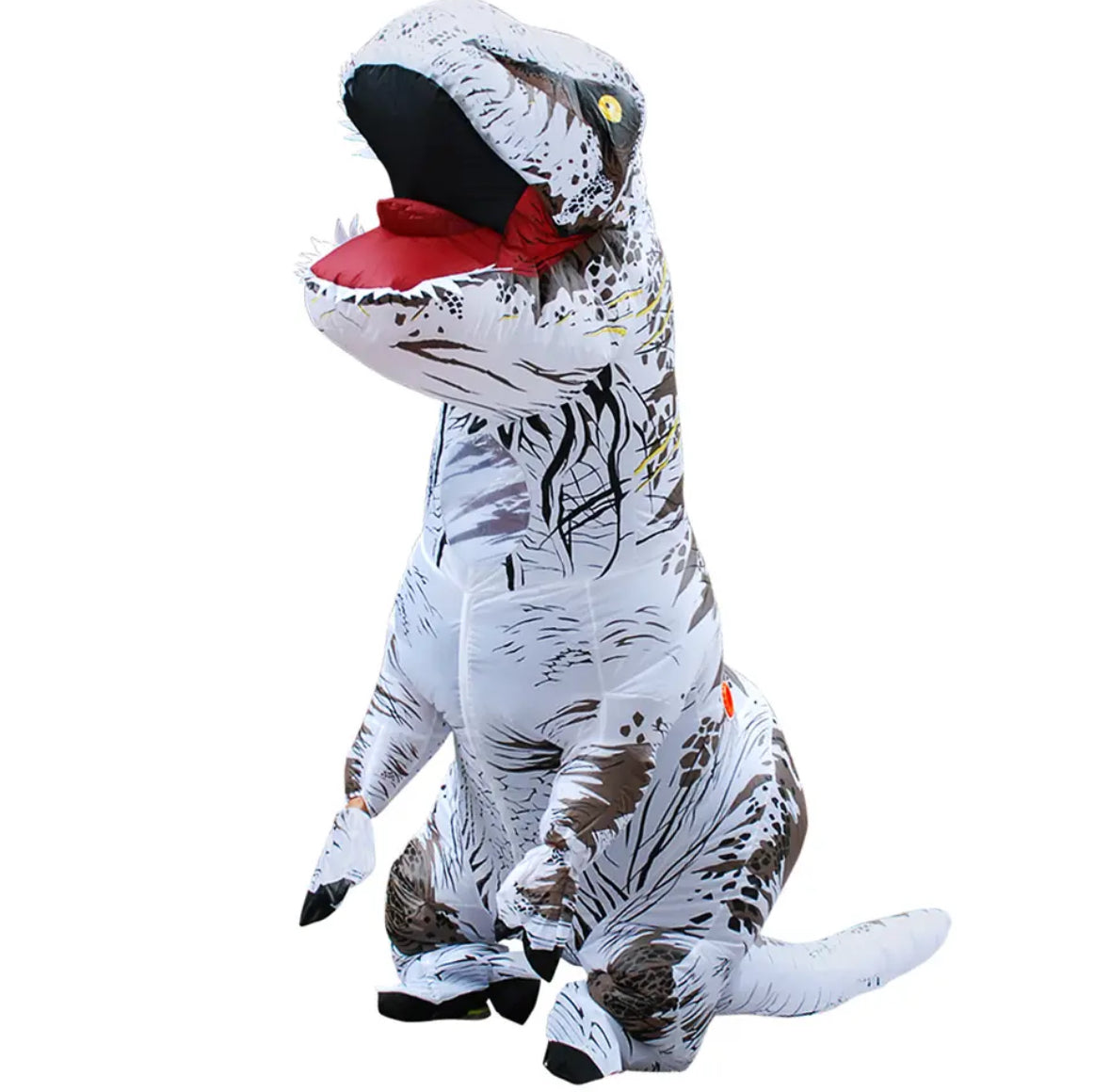 Aufblasbares XXL T-Rex Dinosaurier Kostüm