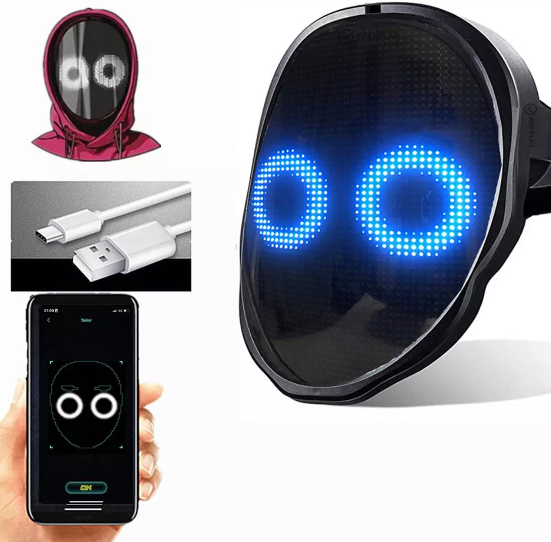 DIY LED Bluetooth Maske