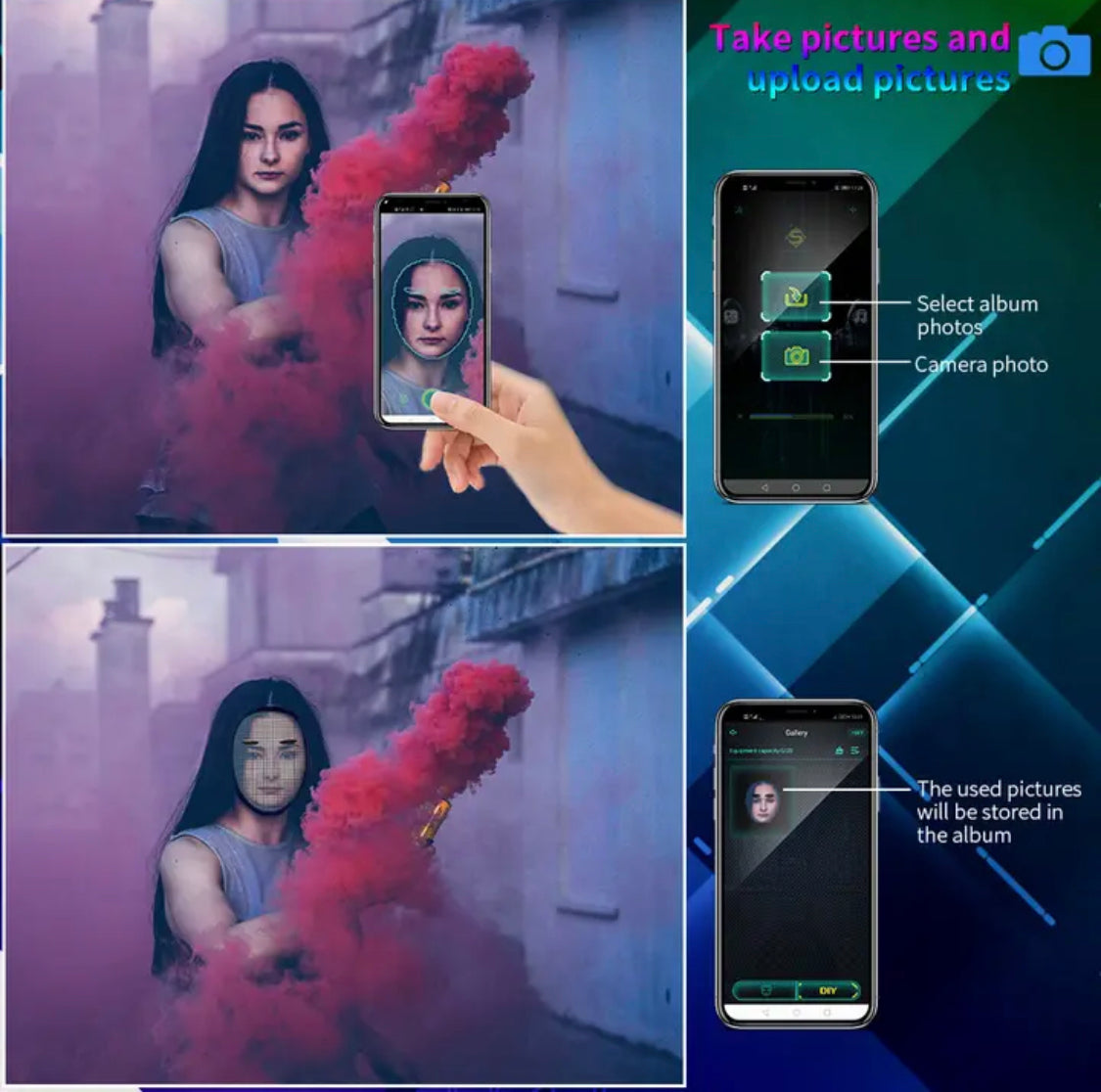 DIY LED Bluetooth Maske