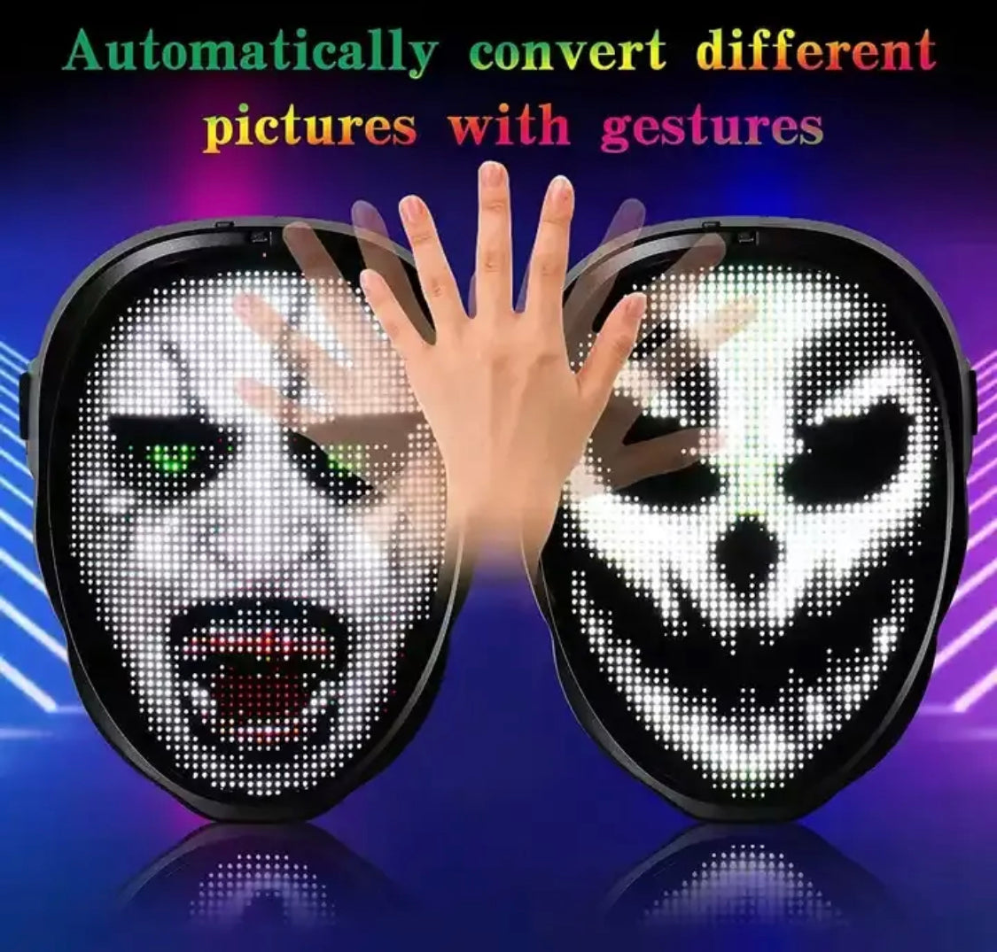 DIY LED Bluetooth Maske